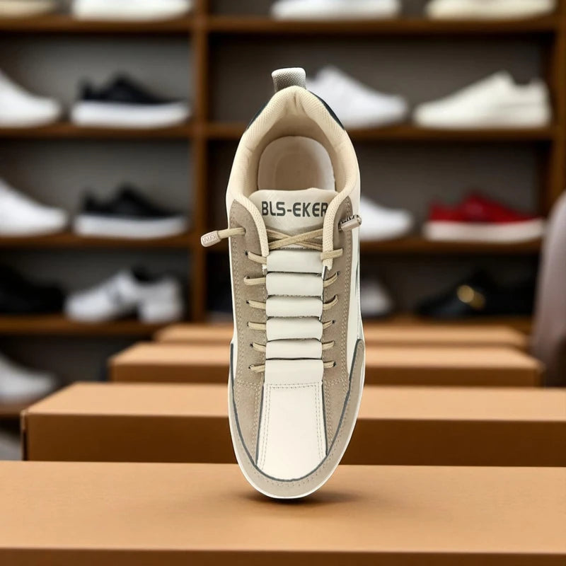 307 - Brown Reebok Sneakers with Accent and Sporty Design