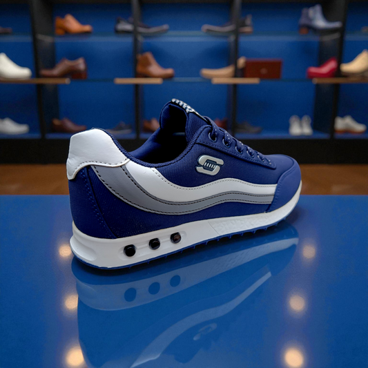 D002 Navy Premium Special Edition Sneakers