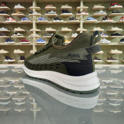 011 Olive Men’s Comfort Sneakers – Lightweight Walking Shoes