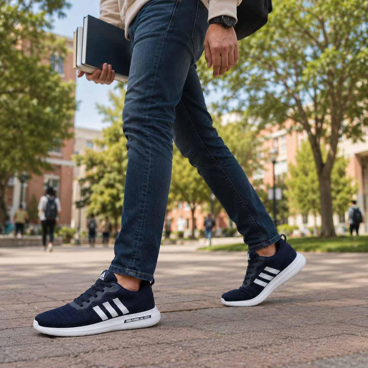 UltraFlex Everyday Comfort Sneakers – Navy Blue