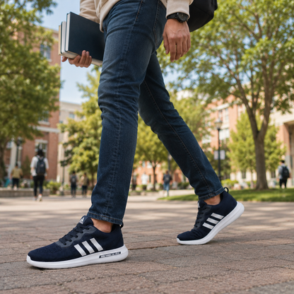 UltraFlex Everyday Comfort Sneakers – Navy Blue