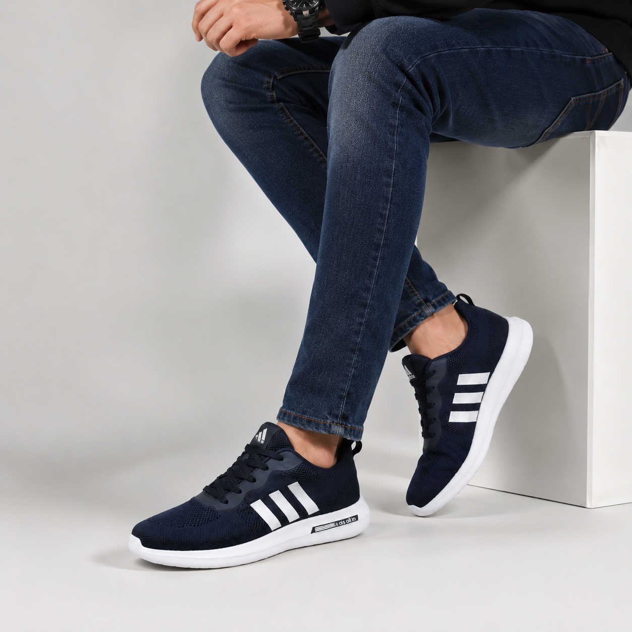 UltraFlex Everyday Comfort Sneakers – Navy Blue