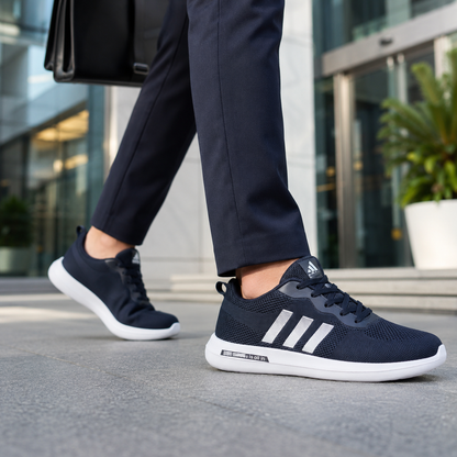 UltraFlex Everyday Comfort Sneakers – Navy Blue