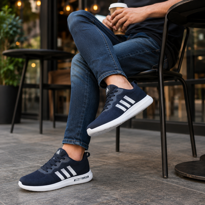UltraFlex Everyday Comfort Sneakers – Navy Blue