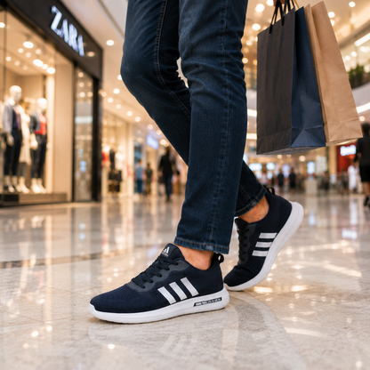 UltraFlex Everyday Comfort Sneakers – Navy Blue
