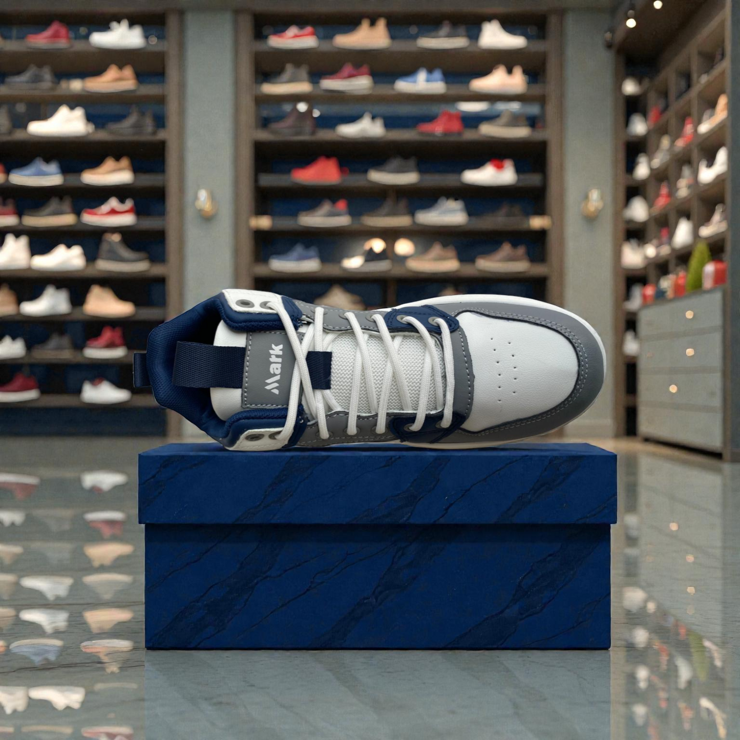 102 Gray Men’s Comfort Sneakers – Casual Walking Shoes