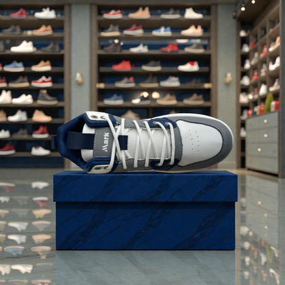 102 Gray Men’s Comfort Sneakers – Casual Walking Shoes