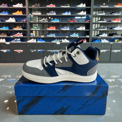 102 Gray Men’s Comfort Sneakers – Casual Walking Shoes