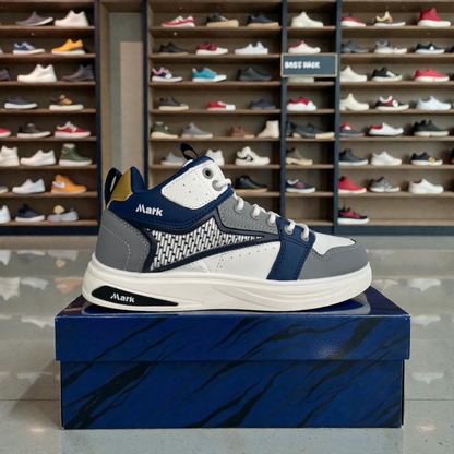 102 Gray Men’s Comfort Sneakers – Casual Walking Shoes