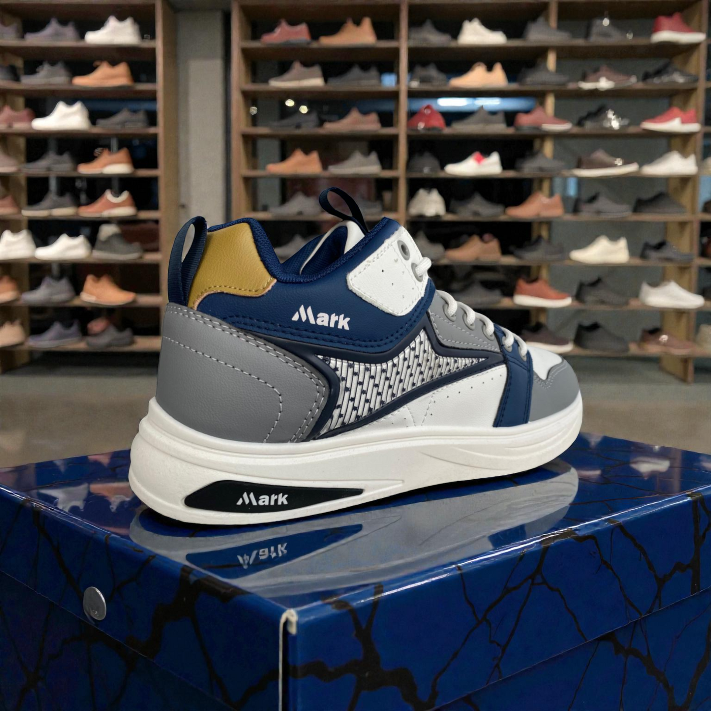 102 Gray Men’s Comfort Sneakers – Casual Walking Shoes