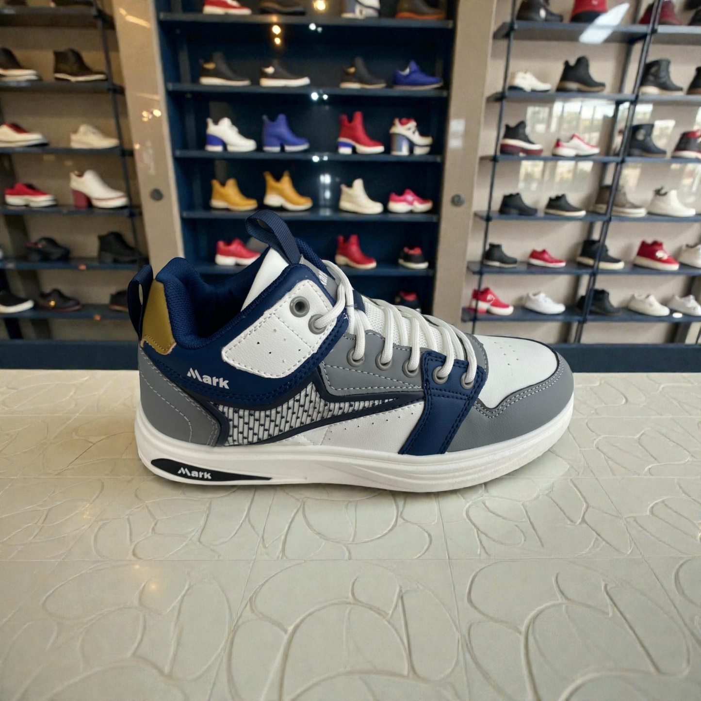 102 Gray Men’s Comfort Sneakers – Casual Walking Shoes