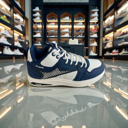 102 Navy Men’s Comfort Sneakers – Casual Walking Shoes