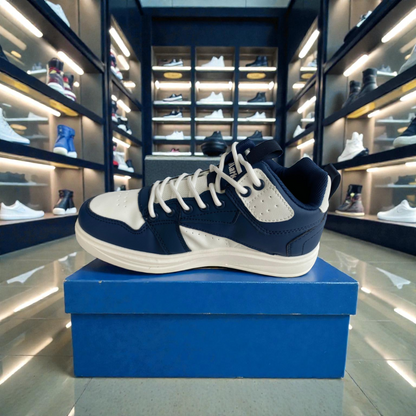 102 Navy Men’s Comfort Sneakers – Casual Walking Shoes