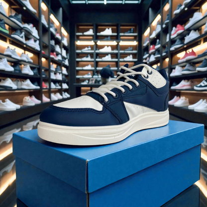 102 Navy Men’s Comfort Sneakers – Casual Walking Shoes
