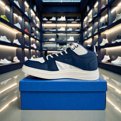 102 Navy Men’s Comfort Sneakers – Casual Walking Shoes