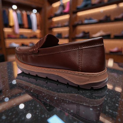 105 Rust Men’s Loafers – ডক্টর মেডিকেটেড ইনসোল