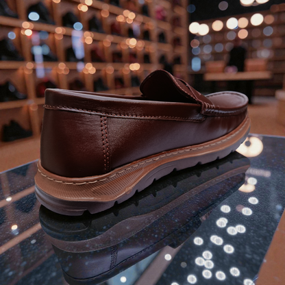 105 Rust Men’s Loafers – ডক্টর মেডিকেটেড ইনসোল