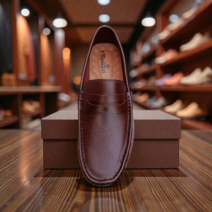 105 Rust Men’s Loafers – ডক্টর মেডিকেটেড ইনসোল