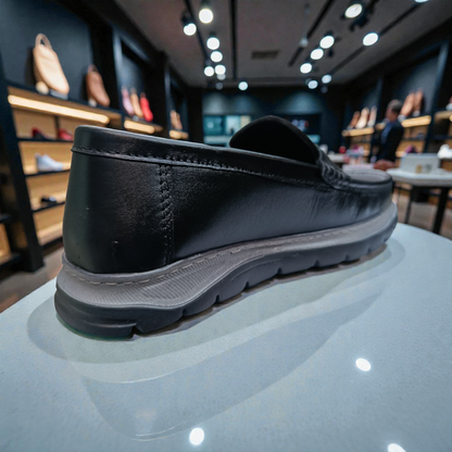 105 Black Men’s Loafers | মেডিকেটেড কমফোর্ট ইনসোল