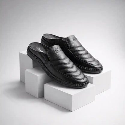 জেলি সোল Black Men’s Half Shoe – ডক্টর মেডিকেটেড ইনসোল -107