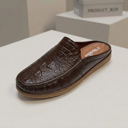 115 Chocolate Italian Luxury Men’s Loafers | মেডিকেটেড কমফোর্ট ইনসোল