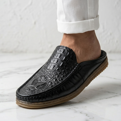 115 Black Italian Luxury Men’s Loafers | মেডিকেটেড কমফোর্ট ইনসোল