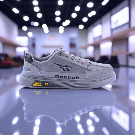 307 - Gray Reebok Sneakers with Accent and Sporty Design