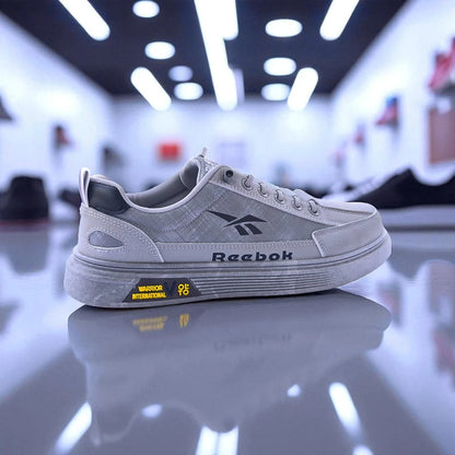 307 - Gray Reebok Sneakers with Accent and Sporty Design