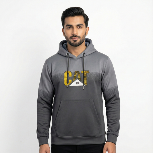 Premium Grey Hoodie for Men – Stylish Winter Casual Wear