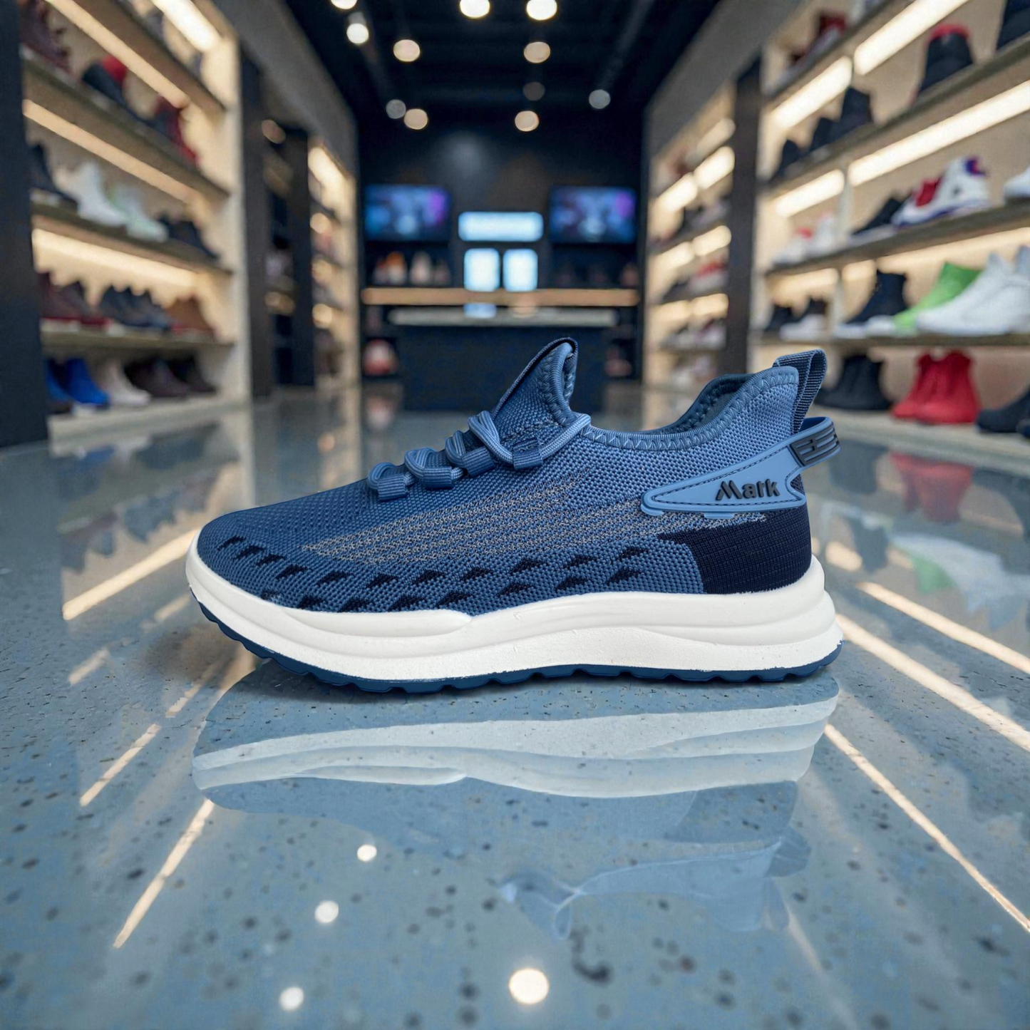 211 D.Blue Men’s Duty Comfort Sneakers – Lightweight & Breathable