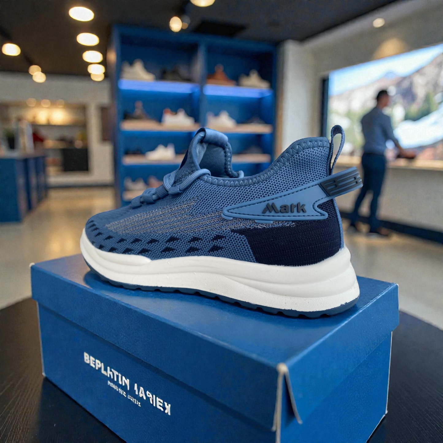 211 D.Blue Men’s Duty Comfort Sneakers – Lightweight & Breathable