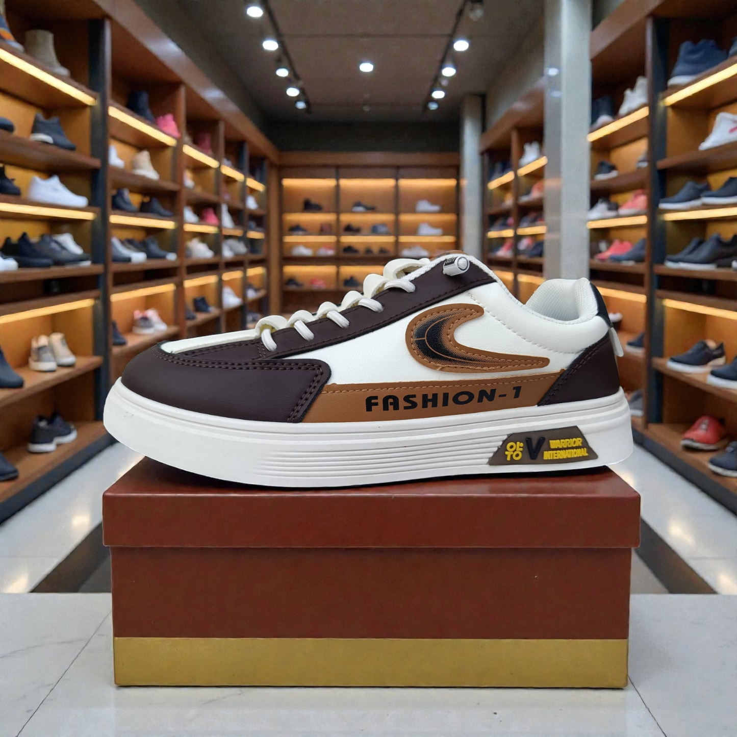 315 Brown Men’s Sneaker Comfortable Casual Shoe