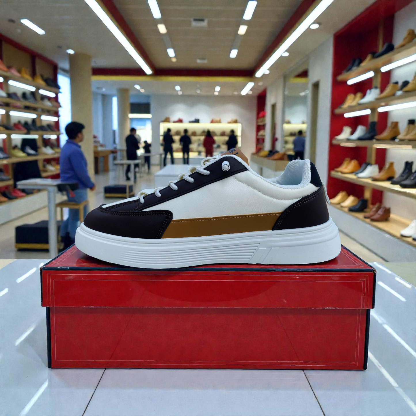 315 Brown Men’s Sneaker Comfortable Casual Shoe