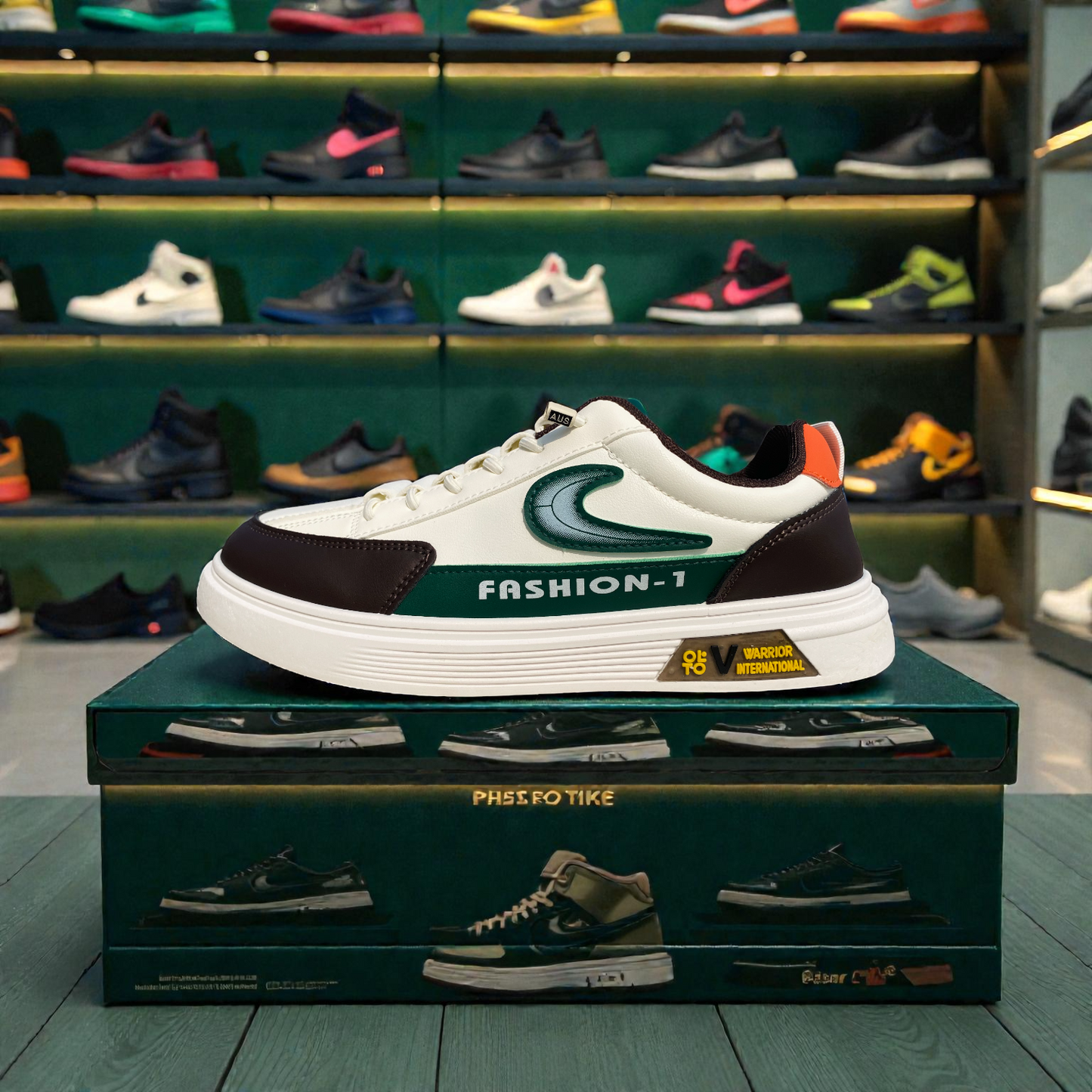 315 Green Men’s Sneaker Comfortable Casual Shoe