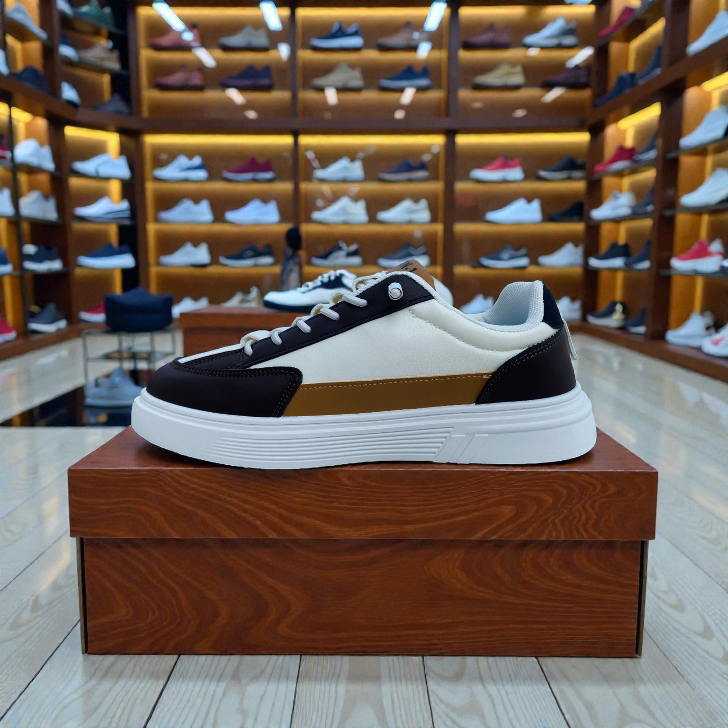 316 Brown Men’s Sneaker Comfortable Casual Shoe