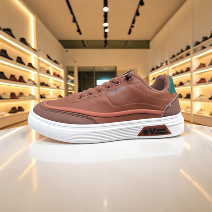 Rust Battalion Men’s Premium Casual Sneakers – 327 Rust