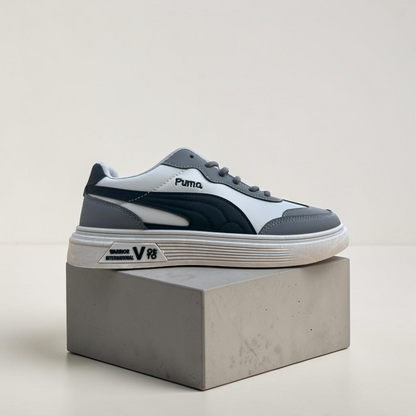 Men’s Premium Gray Casual Sneakers – 328 Gray