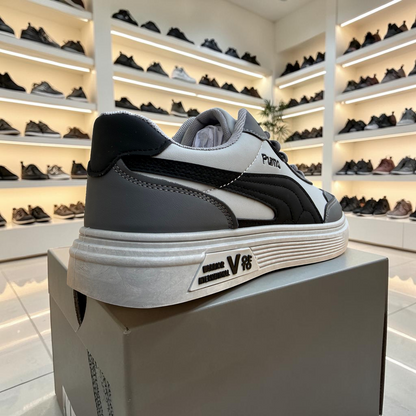 Men’s Premium Gray Casual Sneakers – 328 Gray