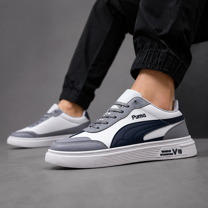 Men’s Premium Gray Casual Sneakers – 328 Gray