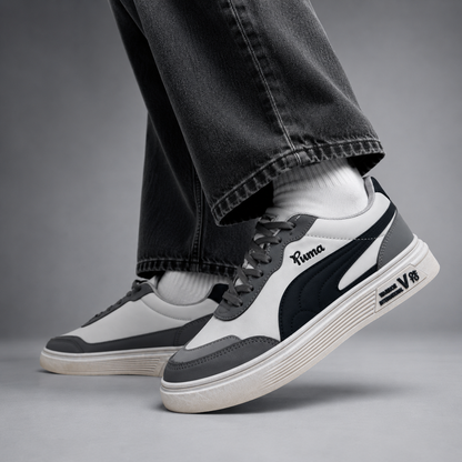 Men’s Premium Gray Casual Sneakers – 328 Gray