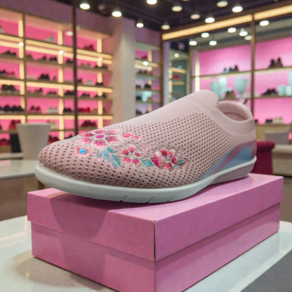 5525027 - Pink  Women's Sneakers – Running Casual Walking Shoe