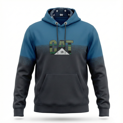 Premium Men’s Blue  Hoodie – Comfortable Winter Casual Wear