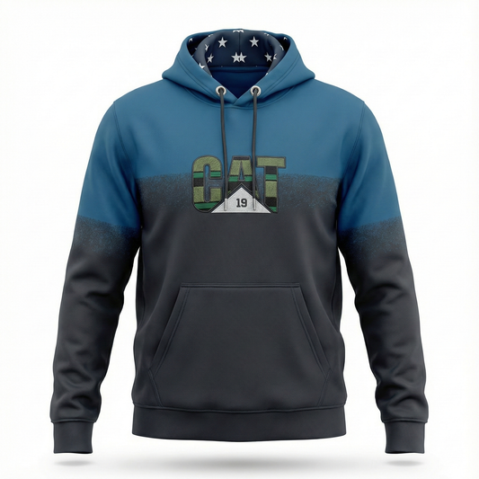 Premium Men’s Blue  Hoodie – Comfortable Winter Casual Wear