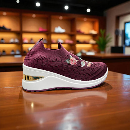 406 - Purple Bloom Knit Sneaker