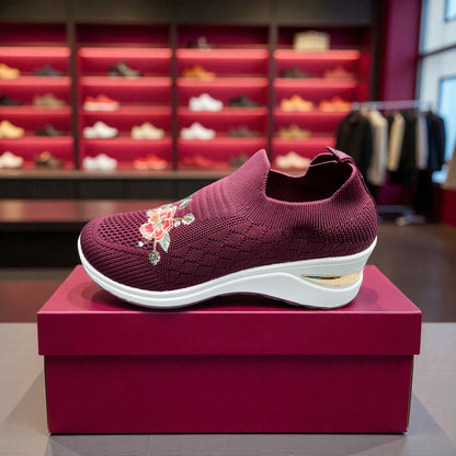 406 - Purple Bloom Knit Sneaker