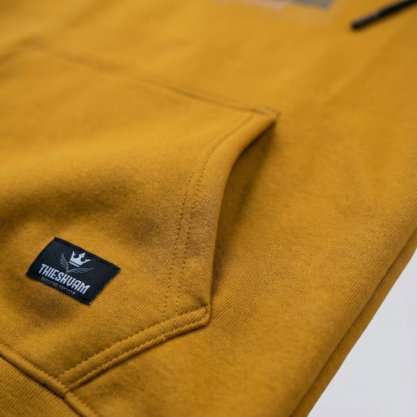 Men’s Mustard Hoodie – Warm & Comfortable Winter Casual Wear