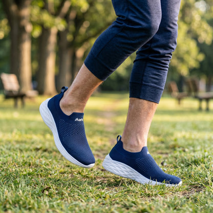 Lightweight Walking Shoes - মেডিকেটেড ইনসোল ফ্রী - BLUE