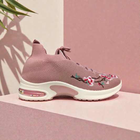 Pink  Women's Sneakers – Running Casual Walking Shoe 5011