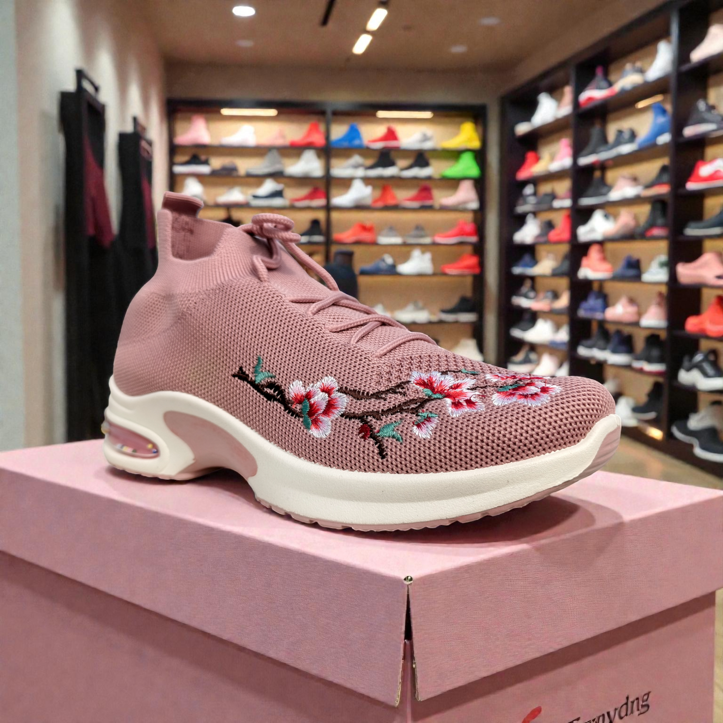 Pink  Women's Sneakers – Running Casual Walking Shoe 5011
