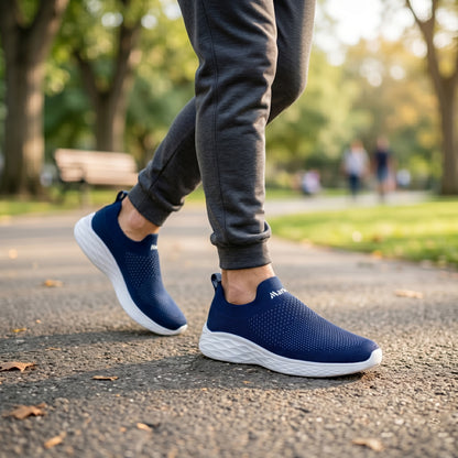 Lightweight Walking Shoes - মেডিকেটেড ইনসোল ফ্রী - BLUE